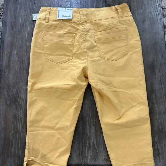 d. jeans High Waist Mustard Pants - Picture 10 of 10